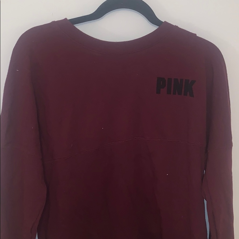 vs pink crewneck